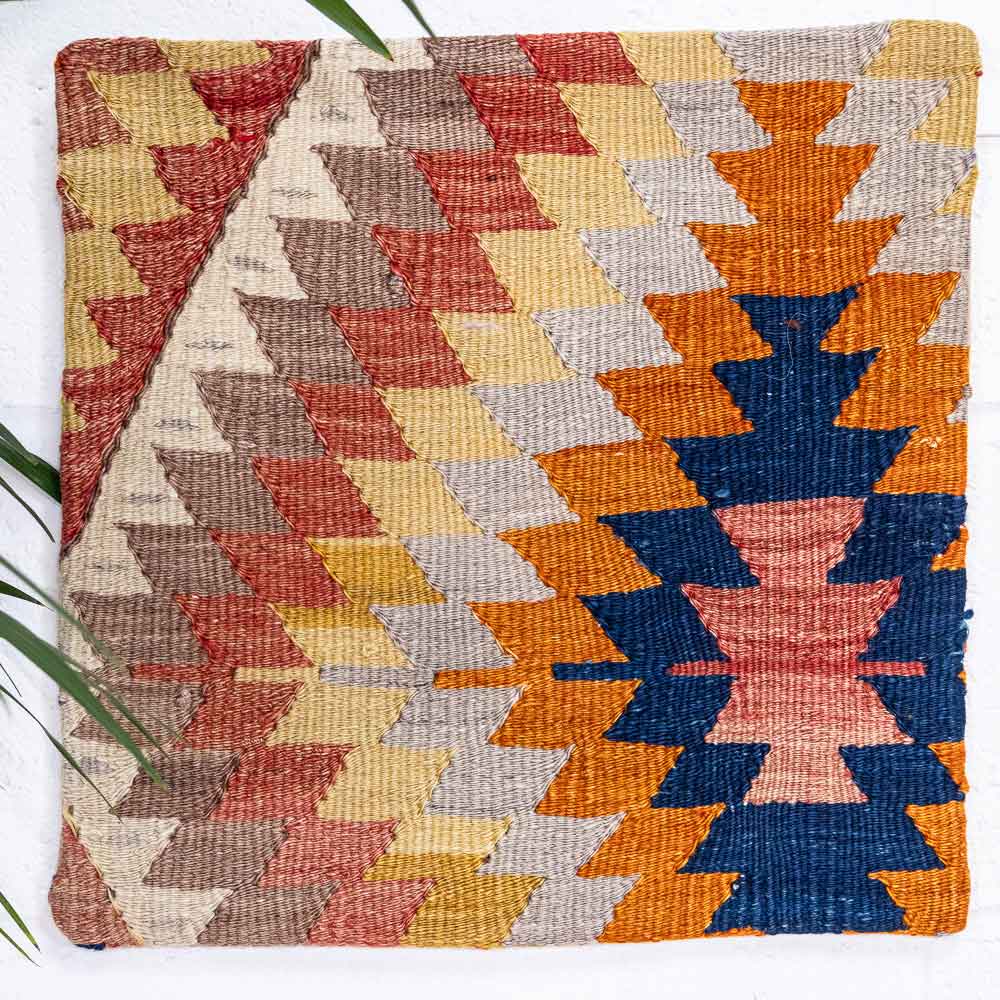 KC2390 Turkish Kilim Cushion Cover 40x40cm