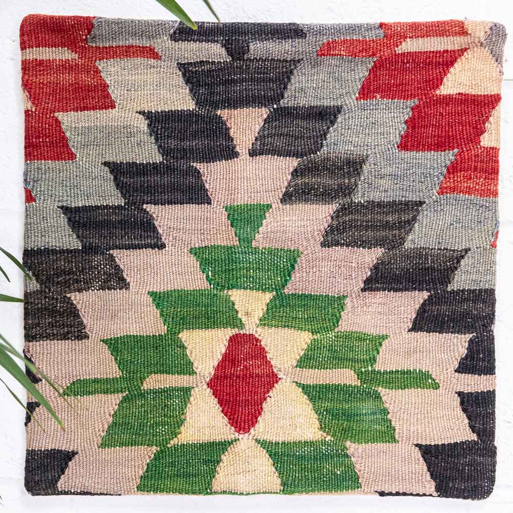 KC2392 Turkish Kilim Cushion Cover 40x40cm