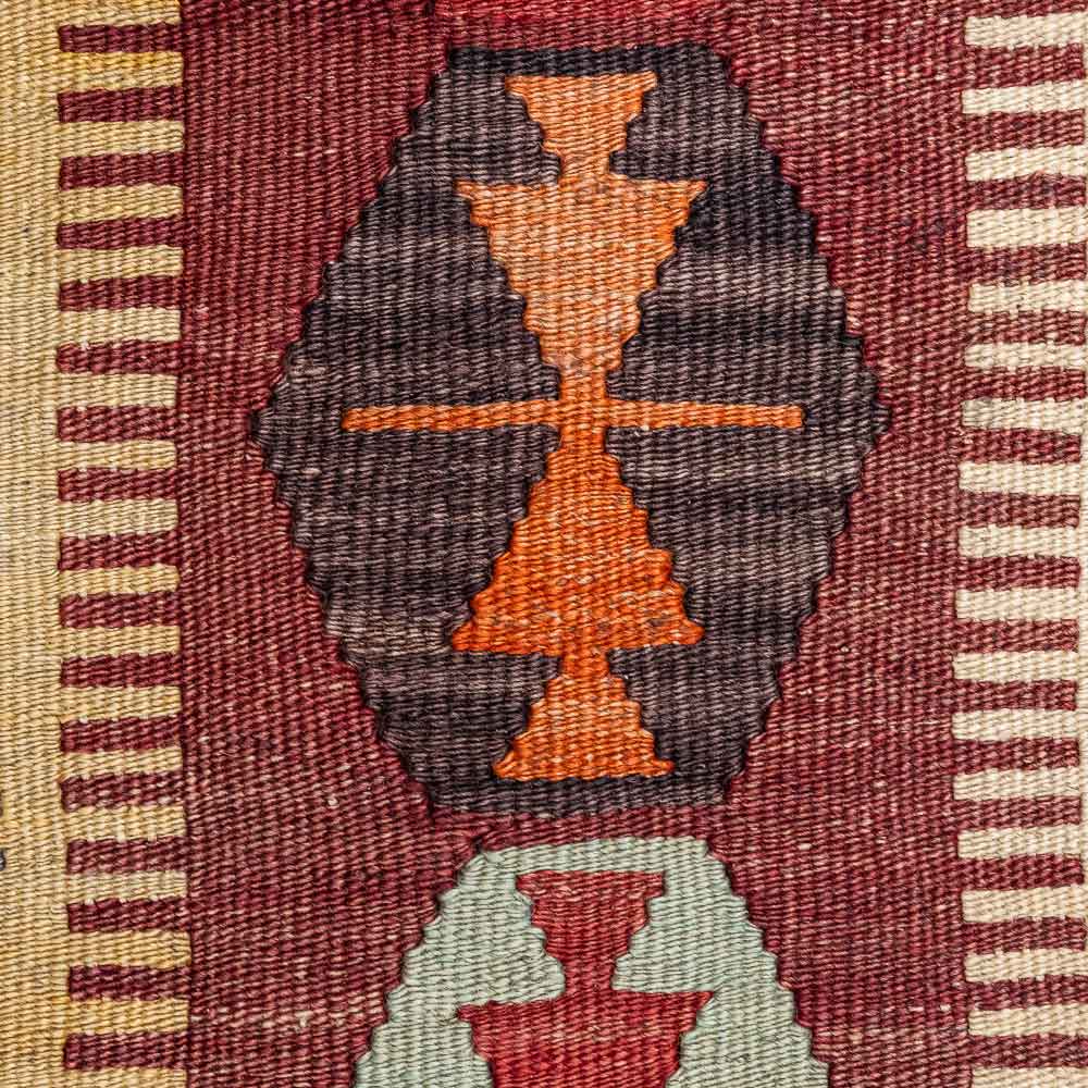 KC2395 Turkish Kilim Cushion Cover 40x40cm