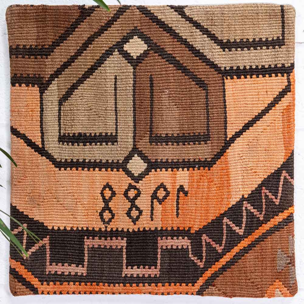 KC2397 Turkish Kilim Cushion Cover 40x40cm