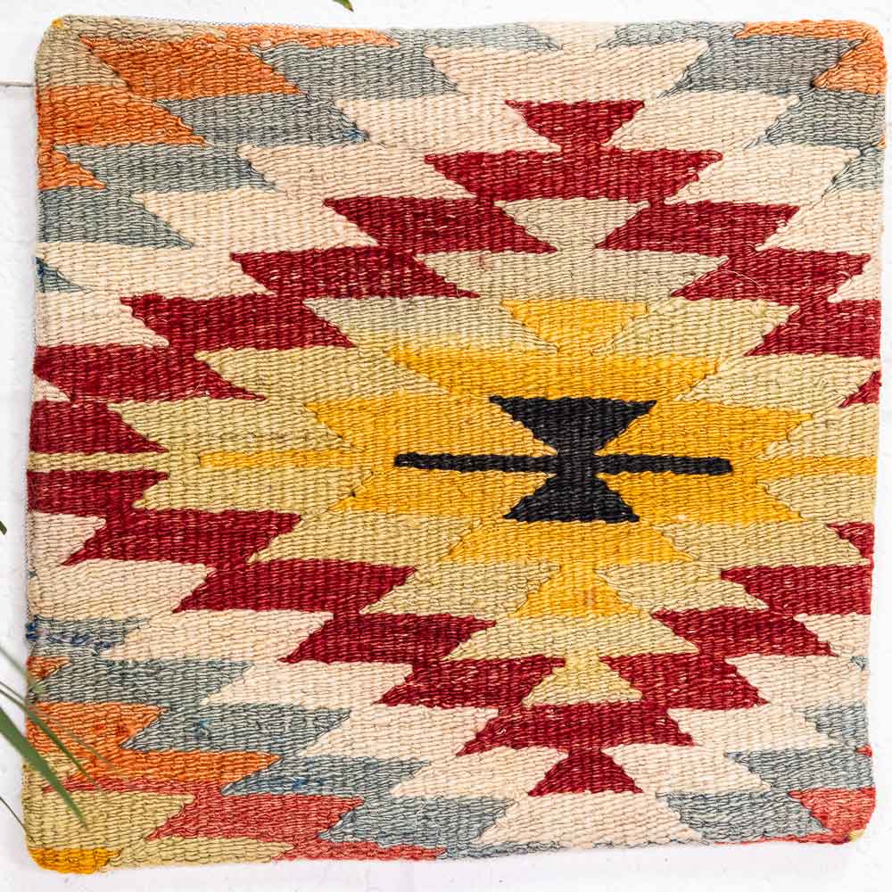 KC2399 Turkish Kilim Cushion Cover 35x35cm