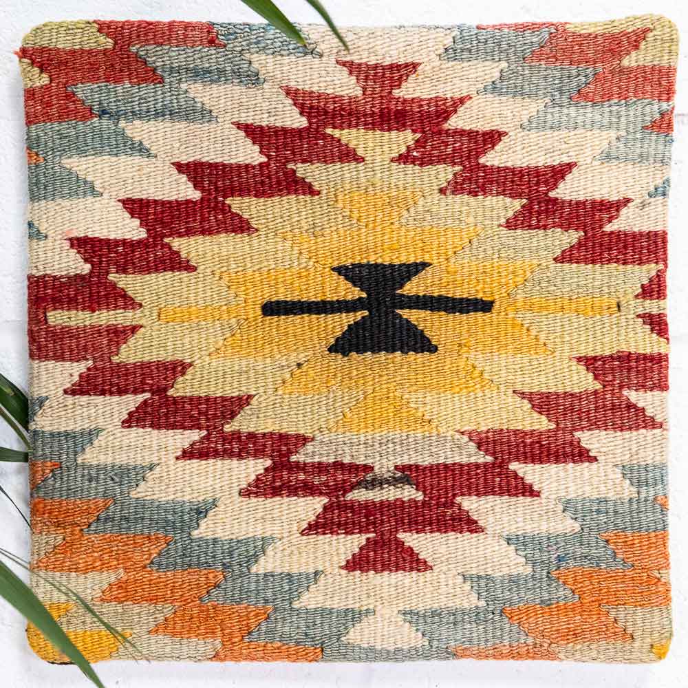 KC2401 Turkish Kilim Cushion Cover 35x35cm