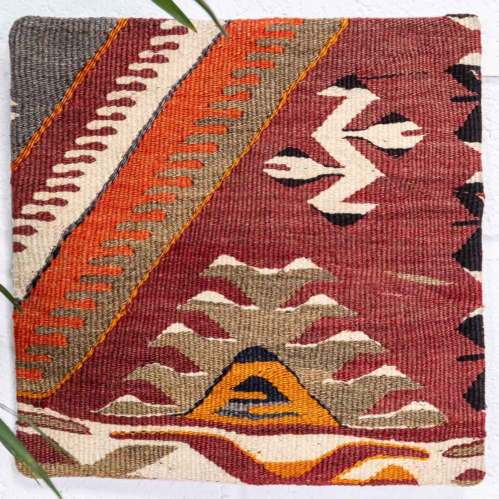 KC2408 Turkish Kilim Cushion Cover 35x35cm