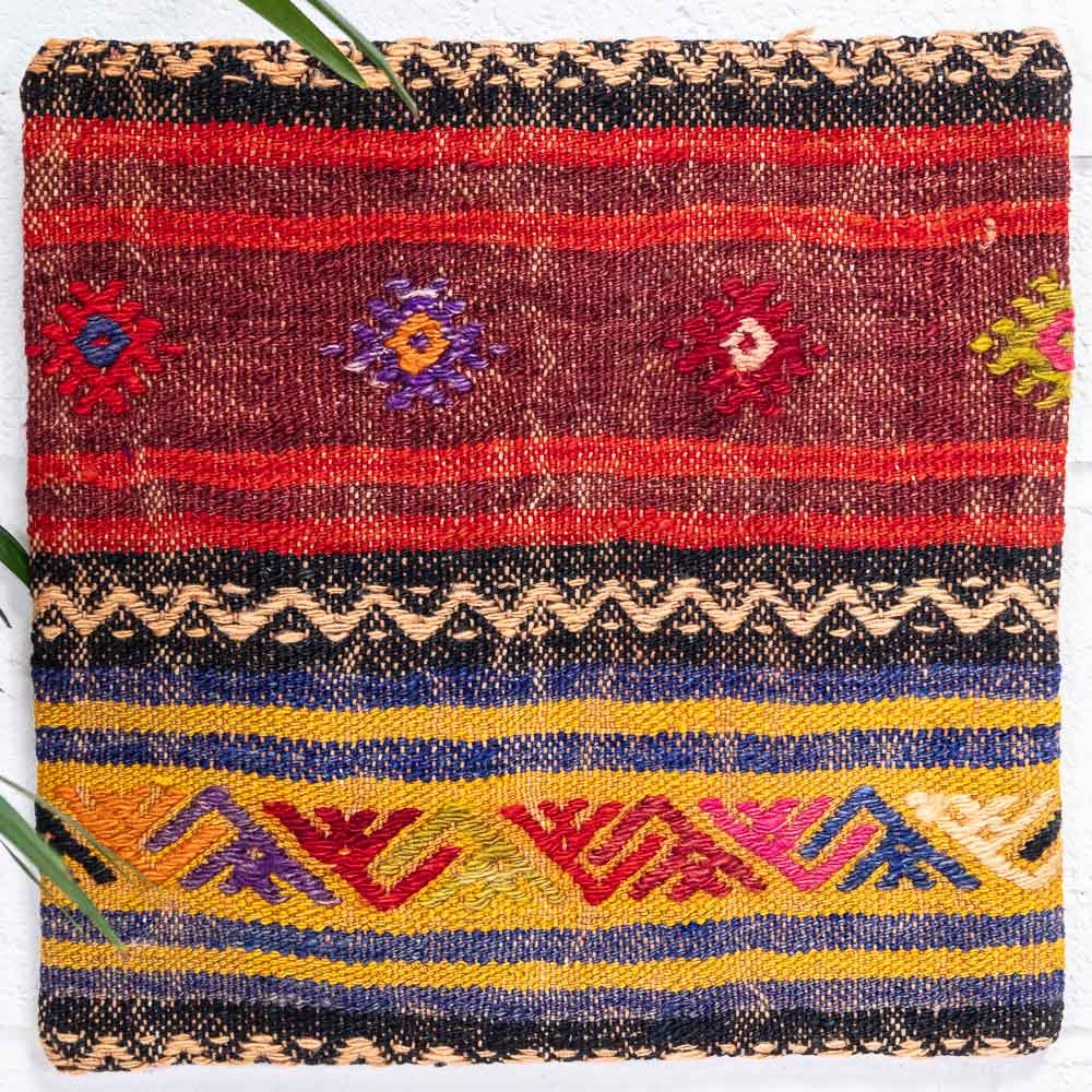 KC2417 Turkish Kilim Cushion Cover 40x40cm