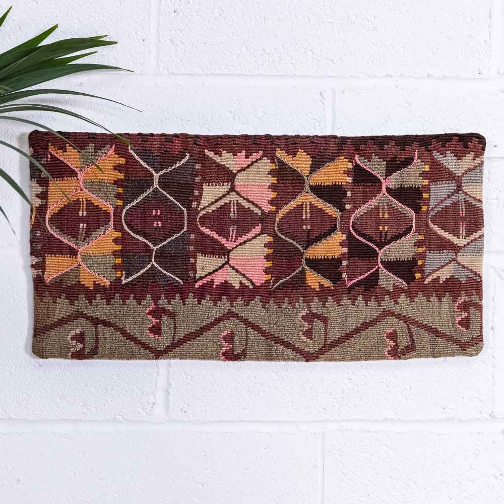 KC2471 Turkish Kilim Cushion Cover 30x60cm