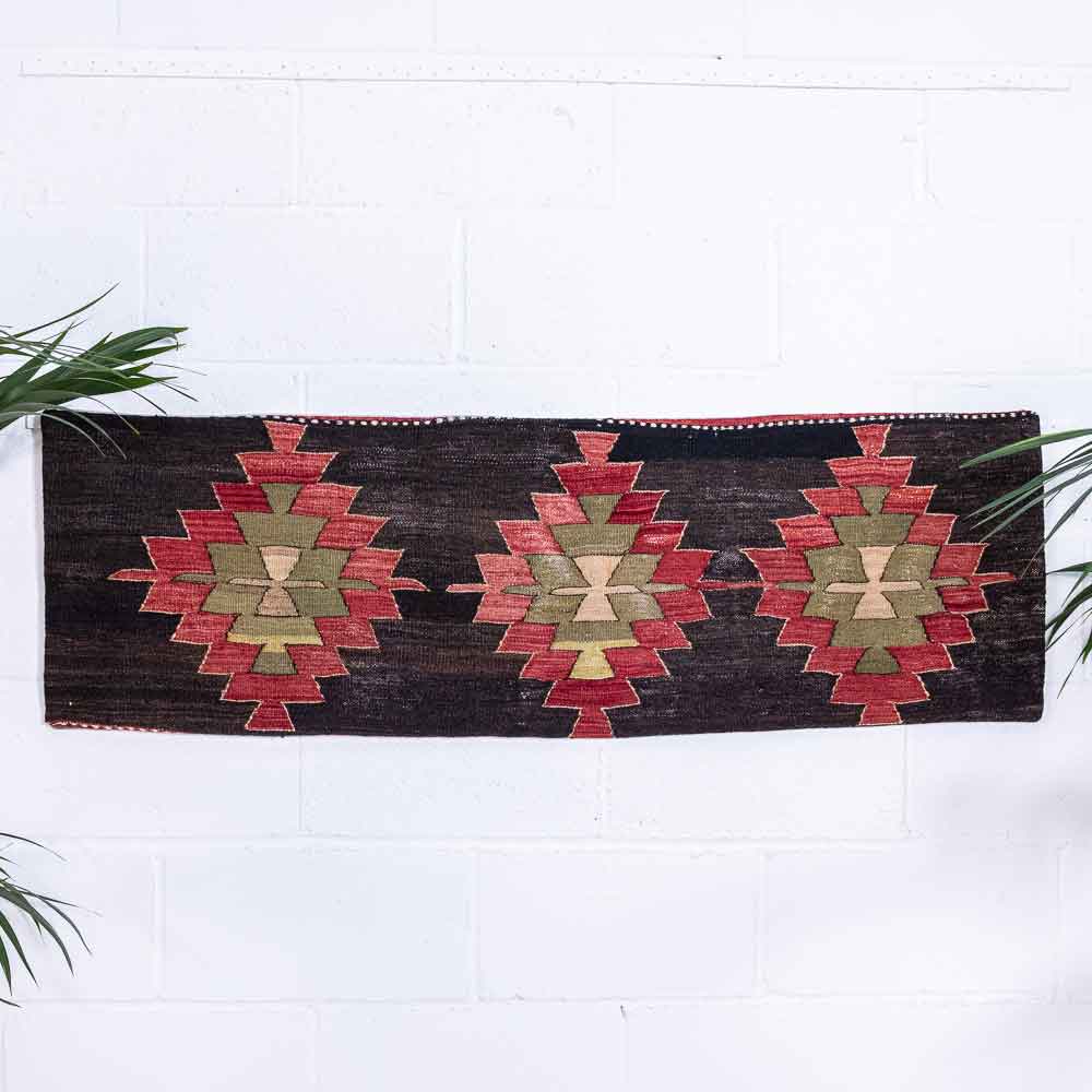 KC2475 Large Long Turkish Kilim Bolster Cushion Cover 45x144cm