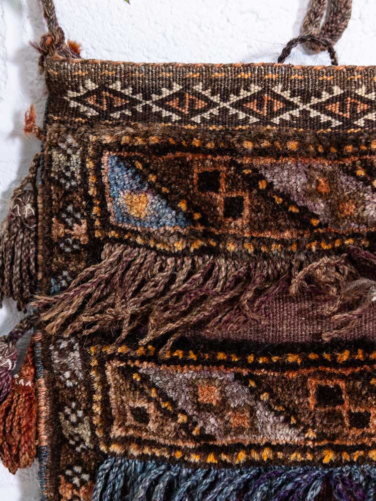 TT605 Afghan Baluch Carpet Bag